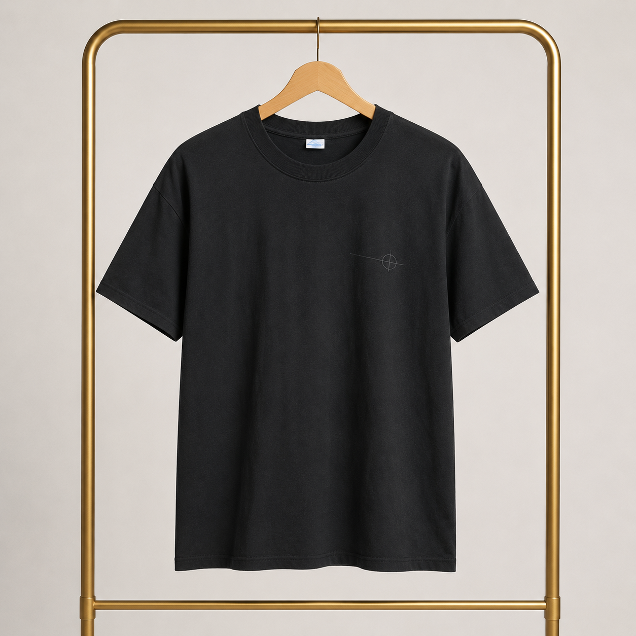 تیشرت مردانه مشکی SWAT سایز XL