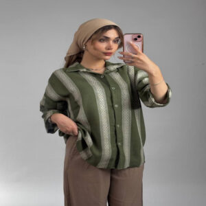 شومیز کنفی پاکتی کد113