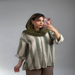 شومیز کنفی پاکتی کد114